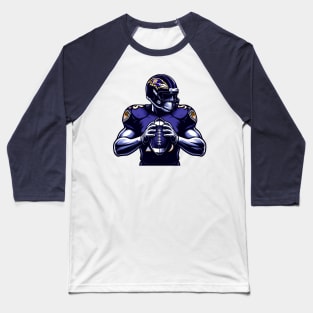 Baltimore Ravens 001 Baseball T-Shirt